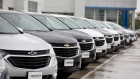General Motors vehicles at a car dealership. Photographer: Daniel Acker/Bloomberg