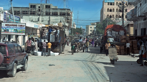 Twenty-two years after the ouster of dictator Mohamed Siad Barre, the capital is one of the few places stable enough to do business in Somalia, where bombings and suicide attacks remain a daily threat.