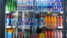 CARDIFF, UNITED KINGDOM - MAY 11: Bottles and cans of energy drinks seen in a supermarket fridge on May 11, 2018 in Cardiff, United Kingdom. (Photo by Matthew Horwood/Getty Images)