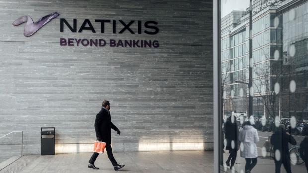 A Natixis SA office in Paris, France, on Thursday, Jan. 13, 2022. Former employee André M. Romain is seeking 10 million euros ($11 million) from Natixis for what he says is a finance-industry career ruined by the French banks management.