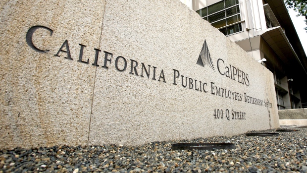 The California Public Employees’ Retirement System isn’t alone in nearing previous high marks. The 100 largest public pensions in the U.S. had $2.9 trillion in assets in the fourth quarter of 2007, according to U.S. Census Bureau data.