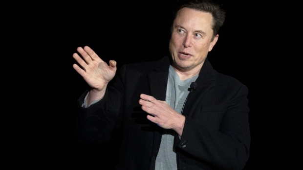 Elon Musk. Photographer: Jim Watson/AFP/Getty Images