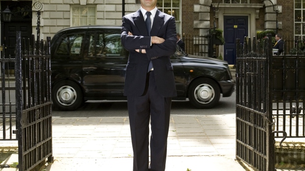 Cevdet Caner in the Mayfair district of London, U.K., on May 12, 2009.  Photographer: Chris Ratcliffe/Bloomberg