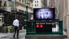 The Wall Street subway station near the New York Stock Exchange in New York. Photographer: Michael Nagle/Bloomberg