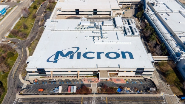 Micron Technology headquarters in Biose, Idaho, U.S., on Sunday, March 28, 2021. Micron Technology Inc. Is scheduled to release earnings figures on March 31.