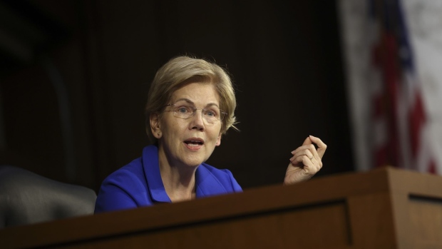 Senator Elizabeth Warren Photographer: Kevin Dietsch/Getty Images