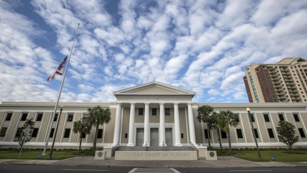 The Florida Supreme Court building.