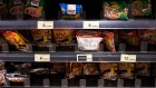 BANGKOK, THAILAND - JULY 11: An almost empty shelf of instant noodles at the supermarket in Central Bangna Department Store before the upcoming lockdown restrictions throughout the Thai capital on July 11, 2021 in Bangkok, Thailand. As the strict restrictions of Bangkok are being implemented on July 12 with closure of department stores and request to work from home, residents and businesses are preparing for the upcoming lockdown. (Photo by Sirachai Arunrugstichai/Getty Images)