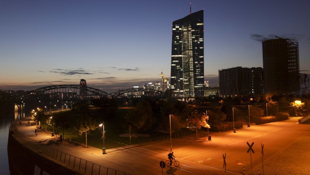 European Central Bank (ECB) headquarters in Frankfurt, Germany