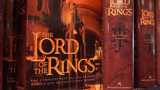 Copies of J.R.R. Tolkien's "Lord of the Rings" Photographer: Daniel Acker/Bloomberg