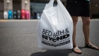 A customer carries a shopping bag outside a Bed Bath & Beyond Inc. store in Charlotte, North Carolina, U.S., on Monday, June 25, 2018. Bed Bath & Beyond is scheduled to release earnings figures on June 27. Photographer: Logan Cyrus/Bloomberg