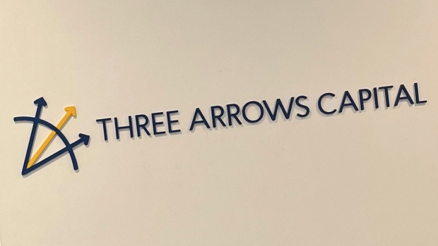 Three Arrows Capital office in Singapore. Photographer: Suvashree Ghosh/Bloomberg