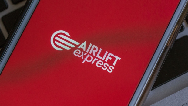 The app of Airlift Express, a unit of Airlift Technologies Pvt, is arranged on a smartphone in Karachi, Pakistan, on Saturday, Nov. 13, 2021. The online shopping delivery platform, which raised $85 million in Pakistan's largest single private funding round ahead of overseas expansion plans, is part of a breakout year where more money has flowed into Pakistan's nascent technology sector during 2021 than in the previous six years combined.