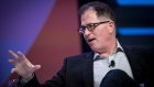 Michael Dell, chairman and chief executive officer of Dell Inc., speaks during a keynote session during the South By Southwest (SXSW) conference in Austin, Texas, U.S., on Saturday, March 10, 2018. Amid the raucous parties and speed networking at the annual festival that draws people from technology, film, and music to Austin, Texas, there will be some soul searching about gender discrimination, sexual harassment and how to fix the broken workplace culture.