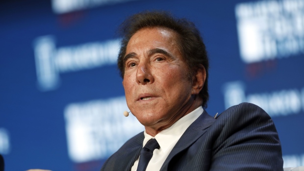 Billionaire Steve Wynn, chairman and chief executive officer of Wynn Resorts Ltd., speaks during the Milken Institute Global Conference in Beverly Hills, California, U.S., on Wednesday, May 3, 2017. The conference is a unique setting that convenes individuals with the capital, power and influence to move the world forward meet face-to-face with those whose expertise and creativity are reinventing industry, philanthropy and media.