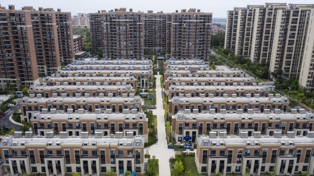 Country Garden Holdings Co.'s Fengming Haishang residential development in Shanghai, China, on Tuesday, July 12, 2022.  Photographer: Qilai Shen/Bloomberg