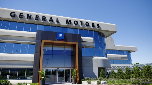 The General Motors Co. (GM) Technical Center stands in Markham, Ontario, Canada, on Friday, June 7, 2019. General Motor's shrinking manufacturing presence is a fundamental shift away from unprofitable car offerings and toward development of advanced driver-assistance technologies.