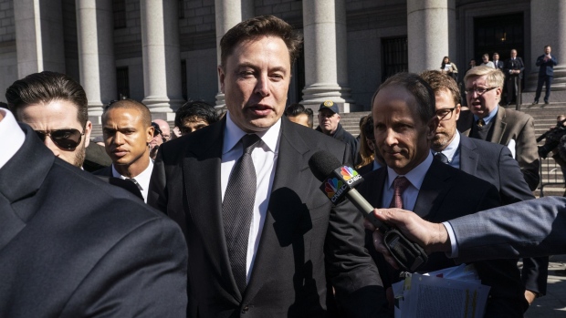 Elon Musk. Photographer: Natan Dvir/Bloomberg