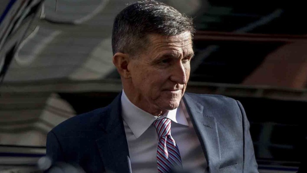 Michael Flynn arrives at federal court in Washington, D.C. in 2018.