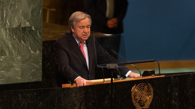 The UN chief supported India’s ambitions to become a global leader in solar, wind and clean hydrogen.