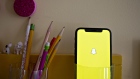 The Snap Inc. Snapchat application is displayed on an Apple Inc. iPhone in an arranged photograph taken in Tiskilwa, Illinois, U.S., on Monday, Feb. 4, 2019. Snap Inc. is scheduled to release earnings figures on February 5.
