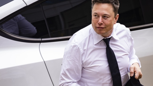 Elon Musk Photographer: Samuel Corum/Bloomberg
