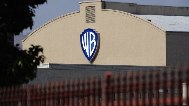 Warner Bros. Studios in Burbank, California, U.S., on Monday, May 17, 2021. AT&T Inc. agreed to spin off its media operations in a deal with Discovery Inc. that will create a new entertainment company, merging assets ranging from CNN and HBO to HGTV and Warner Bros. studio.