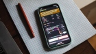 A "Risk Warning" on the FTX Token FTT data page of the Binance cryptocurrency exchange website on a smartphone arranged in the Brooklyn borough of New York, US, on Wednesday, Nov. 16, 2022. Reverberations from the collapse of Sam Bankman-Fried’s empire continue to spread through financial markets, threatening the future of crypto lenders like BlockFi Inc. and Voyager Digital Ltd. Photographer: Lanna Apisukh/Bloomberg
