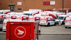 Canada Post delivery vehicles