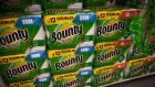 Procter & Gamble brand Bounty paper towels for sale at a store in Dobbs Ferry, New York, U.S., on Saturday, Jan. 15, 2022. Proctor & Gamble is scheduled to release earnings figures on January 19. Photographer: Tiffany Hagler-Geard/Bloomberg