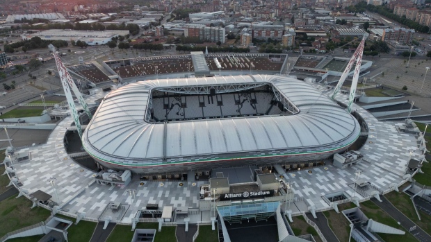 Juventus’ Allianz Stadium in Turin, Italy.