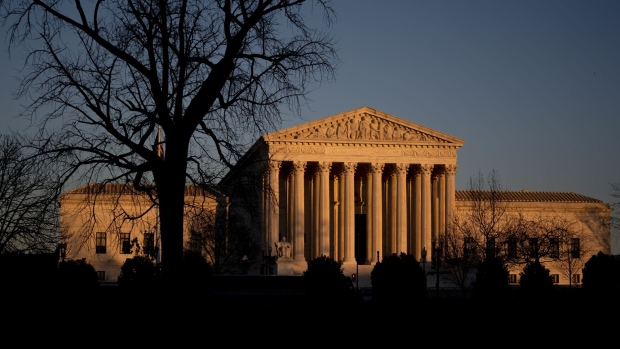 The U.S. Supreme Court in Washington, D.C., U.S., on Friday, Jan. 22, 2021. President Biden warned the nation to prepare for its darkest days in the yearlong pandemic, predicting that as many as 100,000 more Americans will die over the next month as he overhauls the federal coronavirus response and presses Congress for more aid. Photographer: Stefani Reynolds/Bloomberg