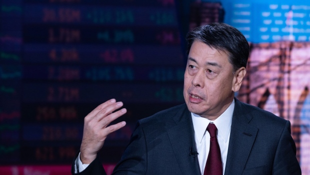 Makoto Uchida, chief executive officer of Nissan Motor Co., speaks during a Bloomberg interview in New York, US, on Thursday, Dec. 1, 2022. Nissan is in talks with French partner Renault SA "every day" as the two companies seek to reshape a two-decade alliance, according to Uchida.