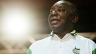 Cyril Ramaphosa, South Africa's deputy president and newly elected president of the African National Congress party (ANC), speaks during the 54th national conference of the African National Congress party in Johannesburg, South Africa, on Monday, Dec. 18, 2017. With his election as leader of the ruling African National Congress on Monday, Ramaphosa, 65, will be the party's presidential candidate in 2019 and may take over running the country from Jacob Zuma sooner than that if he's ousted before the end of his second term.