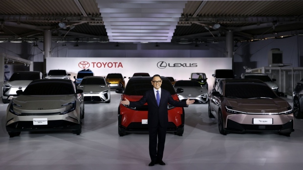 The fifth-generation Toyota Prius. Photographer: Akio Kon/Bloomberg