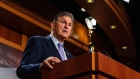 Senator Joe Manchin, a Democrat from West Virginia, speaks during a news conference in Washington, D.C., US, on Tuesday, Sept. 20, 2022. House and Senate leaders are entering a final round of negotiations on a plan to fund the government through the fall and head off a shutdown threat by the end of this month.