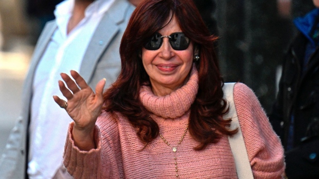 Argentina’s Vice President Cristina Fernández de Kirchner