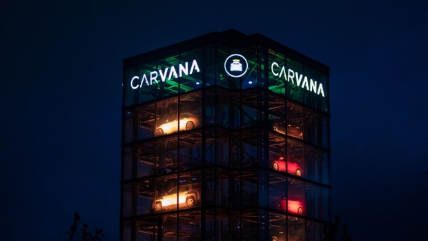 A Carvana vending machine location in Novi, Michigan.