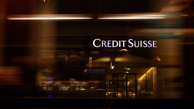 A Credit Suisse Group AG bank branch in Bern, Switzerland, on Sunday, Nov. 27, 2022. Credit Suisse clients pulled as much as 84 billion Swiss francs ($88.3 billion) of their money from the bank during the first few weeks of the quarter, underlining ongoing concerns over the bank’s restructuring efforts after years of scandals.
