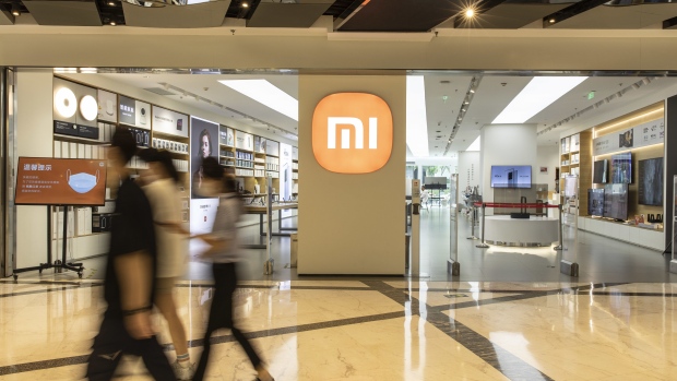 A Xiaomi Corp. store in Shanghai, China, on Tuesday, Aug. 24, 2021. Xiaomi is scheduled to release earnings results on Aug. 25. Photographer: Qilai Shen/Bloomberg