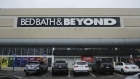 A "Sale" sign outside a Bed Bath & Beyond location permanently closing in Farmington Hills, Michigan, US, on Saturday, Sept. 24, 2022. Bed Bath & Beyond Inc. is starting to close down and liquidate 56 stores as part of a wide-ranging turnaround plan, which the troubled retailer is betting will rekindle some of its lost appeal with US shoppers. Photographer: Matthew Hatcher/Bloomberg