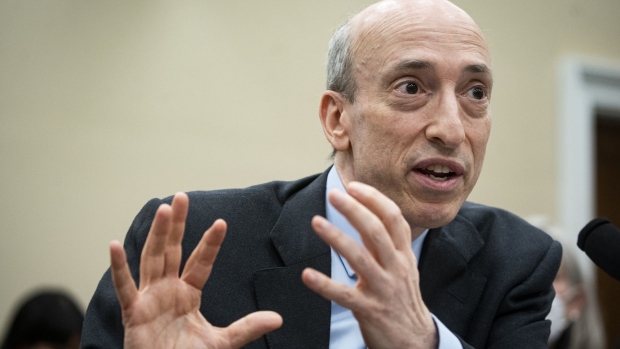 Gary Gensler, chairman of the U.S. Securities and Exchange Commission. Photographer: Al Drago/Bloomberg