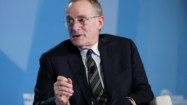 Howard Marks, co-chairman of Oaktree Capital Group LLC, speaks during the Milken Institute Asia Summit in Singapore, on Thursday, Sept. 19, 2019. Marks is seeking more distressed debt opportunities in China amid few places to put cash to work in the U.S.