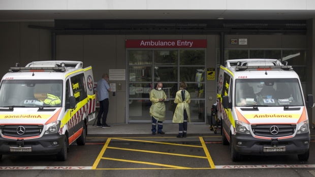 St Vincent's Hospital in Sydney. Photographer: Brent Lewin/Bloomberg