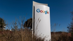 Signage at the Google headquarters in Mountain View, California, U.S., on Thursday, Jan. 27, 2022. Alphabet Inc. is expected to release earnings figures on February 1. Photographer: David Paul Morris/Bloomberg