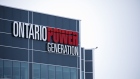 Ontario Power Generation sign at Darlington Power Complex