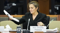 Finance Minister Chrystia Freeland in December 2022