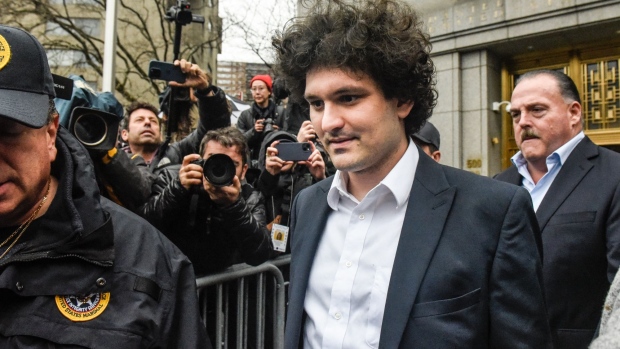 Sam Bankman-Fried, co-founder of FTX Cryptocurrency Derivatives Exchange, departs from court in New York, US, on Tuesday, Jan. 3, 2023. Bankman-Fried pleaded not guilty to criminal charges Tuesday and is set to face a trial in October, a courtroom showdown likely to be one of the highest-profile white-collar fraud cases in recent years.