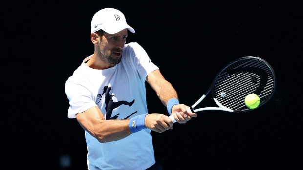 Novak Djokovic. Photographer: Graham Denholm/Getty Images AsiaPac