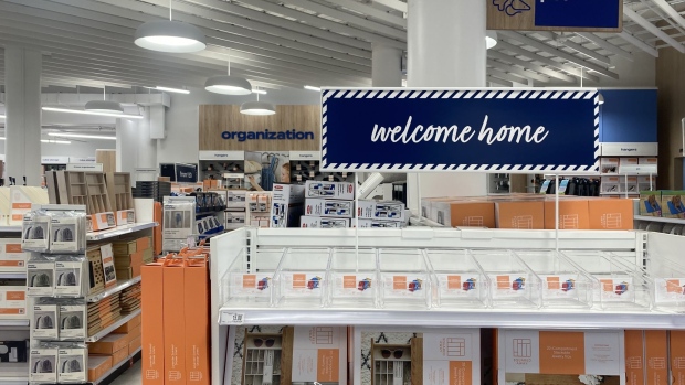 Some Bed Bath & Beyond stores are stocked with goods despite reports of empty shelves.